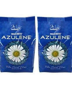 Cera Dura Azulene Waxness 2.2 Libras / 1 kg Paquete de 2