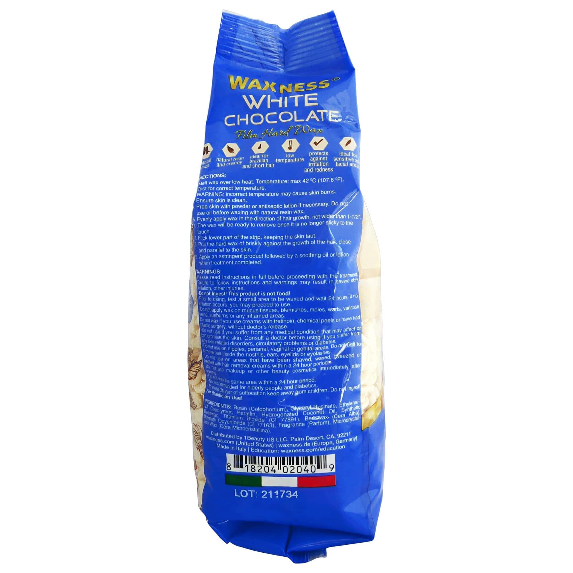 Cera Dura de Chocolate Blanco Waxness 2.2 lb - Paquete de 2 - Imagen 5