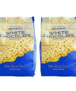 Cera Dura de Chocolate Blanco Waxness 2.2 lb - Paquete de 2