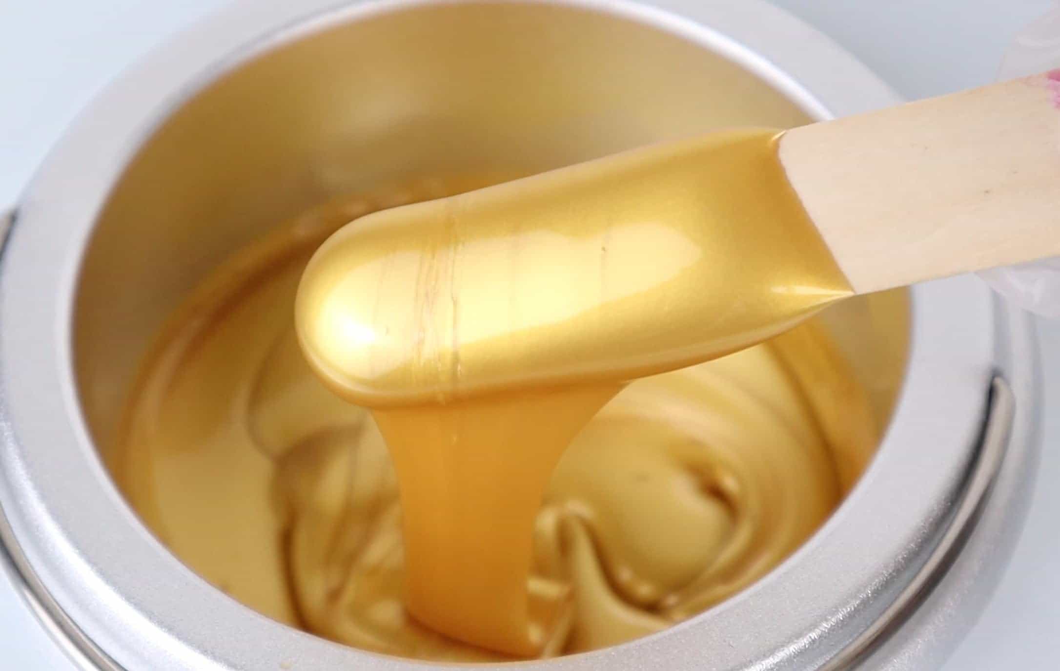 Cera Dura Premium Gold Rush sin Rosina de Waxness 1.65 lb - - Imagen 8