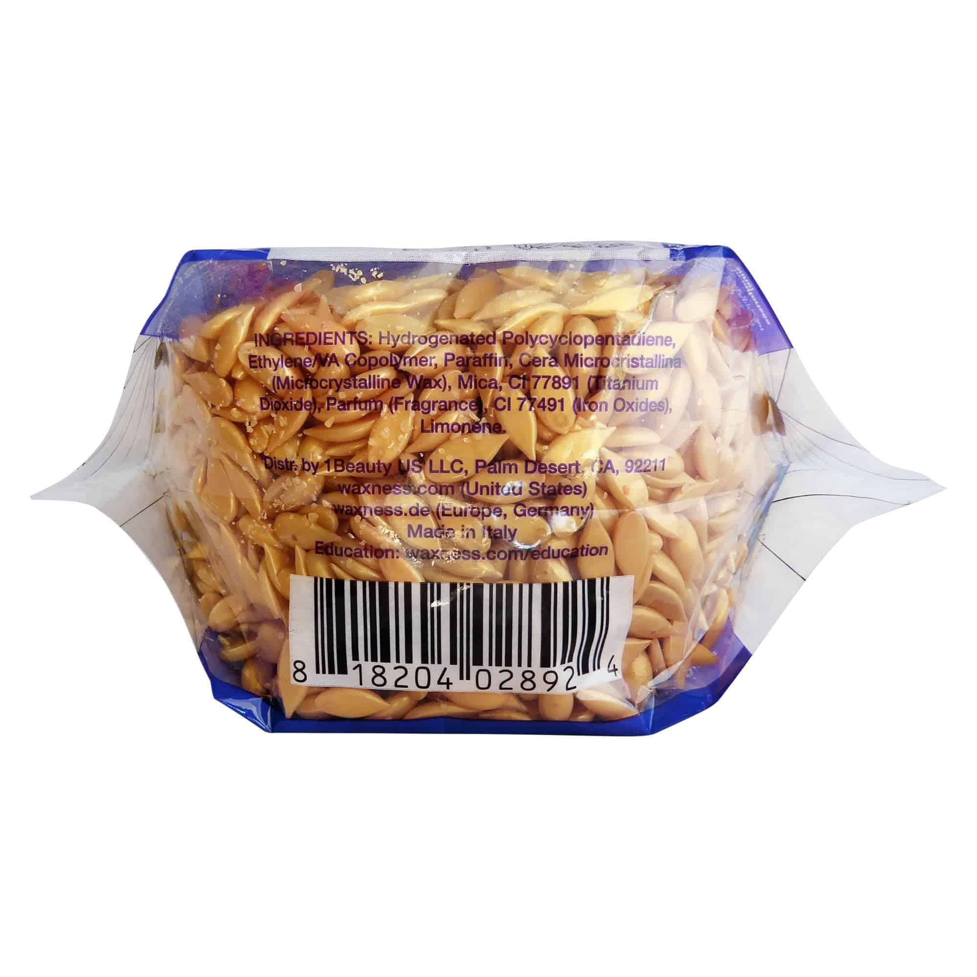 Cera Dura Premium Gold Rush sin Rosina de Waxness 1.65 lb - - Imagen 5