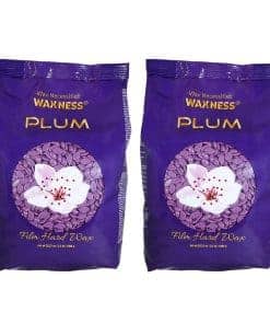 Cera Dura Premium Waxness Ciruela 2.2 lb - Paquete de 2