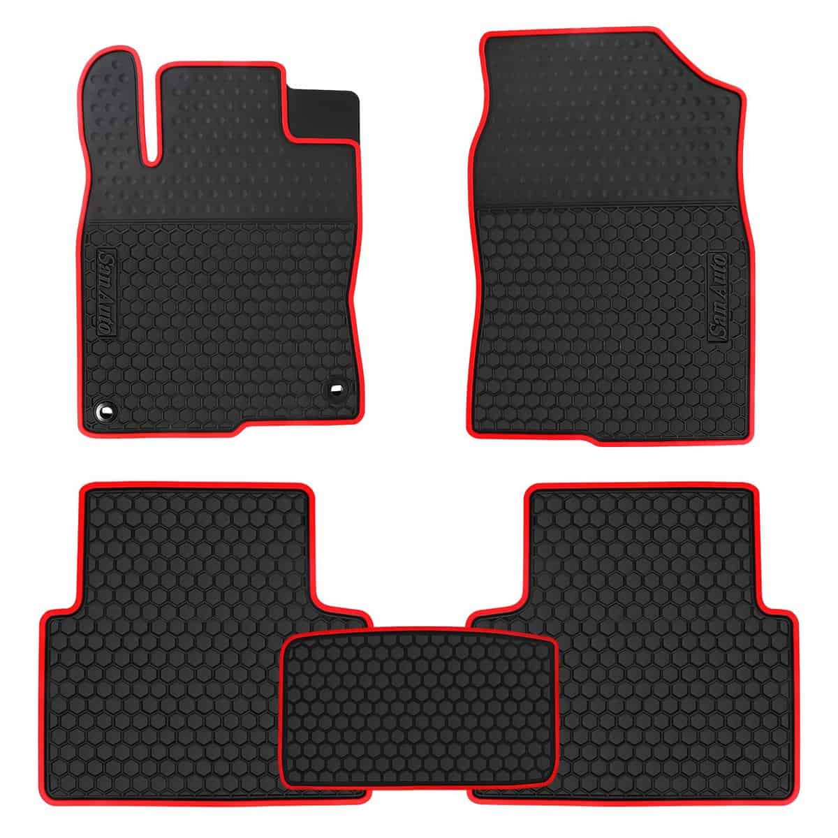 Tapete de Goma para Piso de Coche HD-Mart para Honda Civic