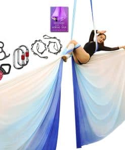Conjunto Deluxe de Equipos de Telas Aéreas para Yoga Aéreo,