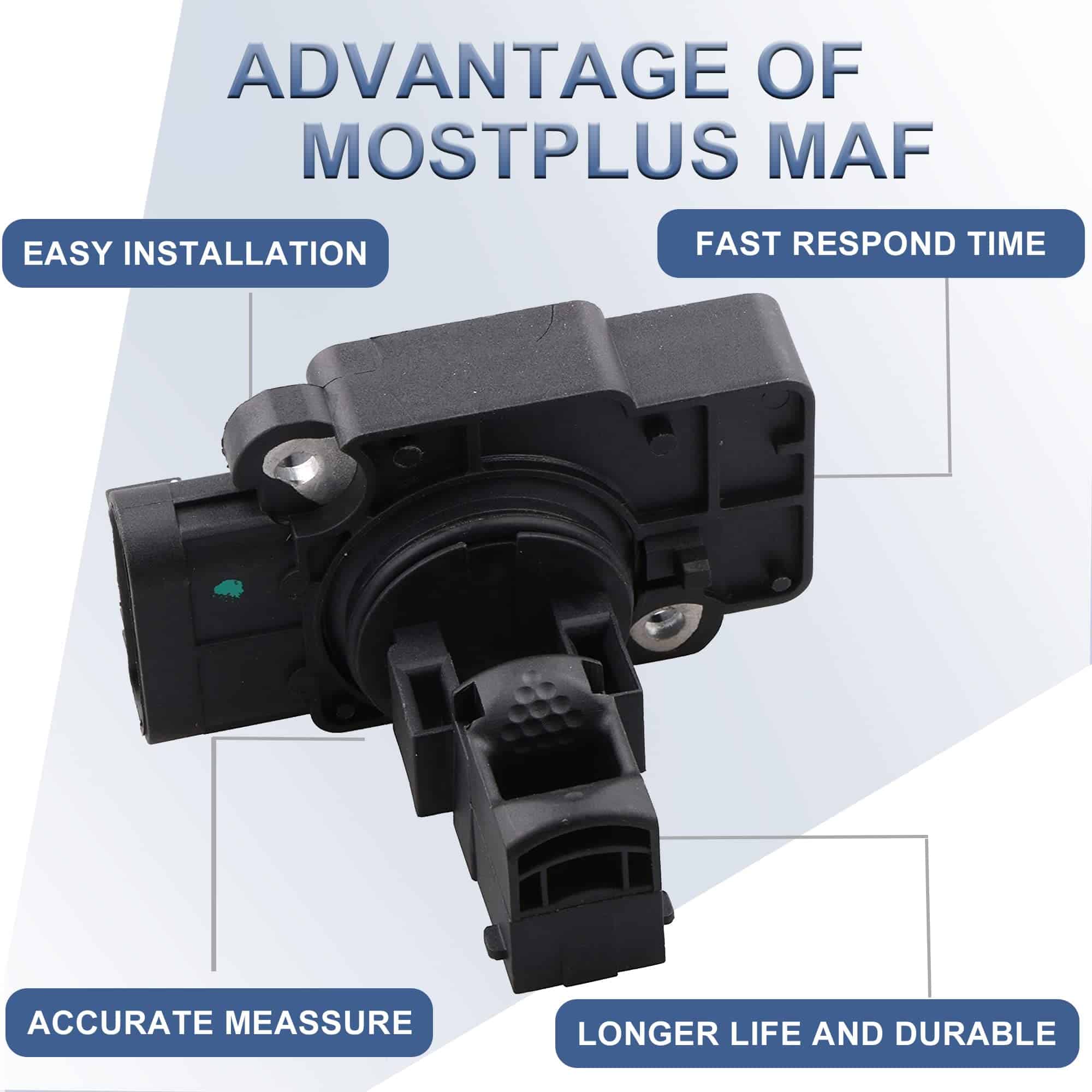 Sensor de flujo de aire de masa MOSTPLUS MAF compatible con - Imagen 4