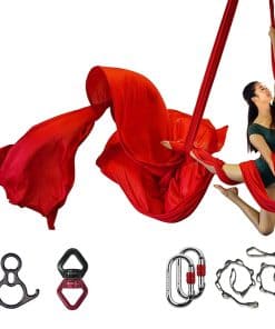 Set de Equipo de Lujo para Aerial Silks para Aerial Yoga,