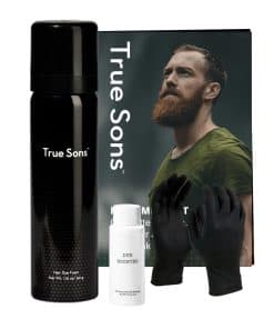 Espuma para teñir el cabello True Sons -Marrón oscuro