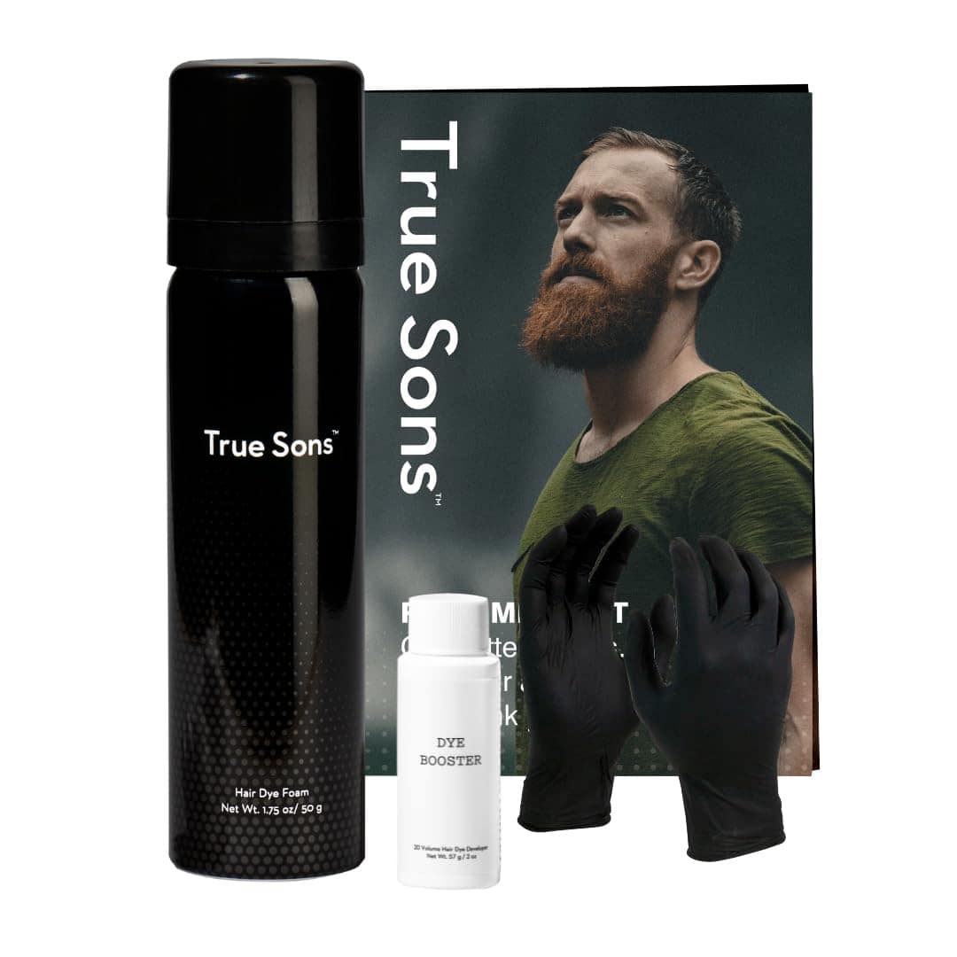 Espuma para teñir el cabello True Sons -Marrón oscuro