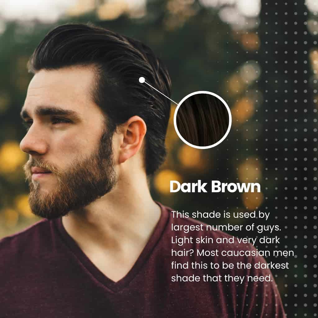 Espuma para teñir el cabello True Sons -Marrón oscuro - Imagen 3