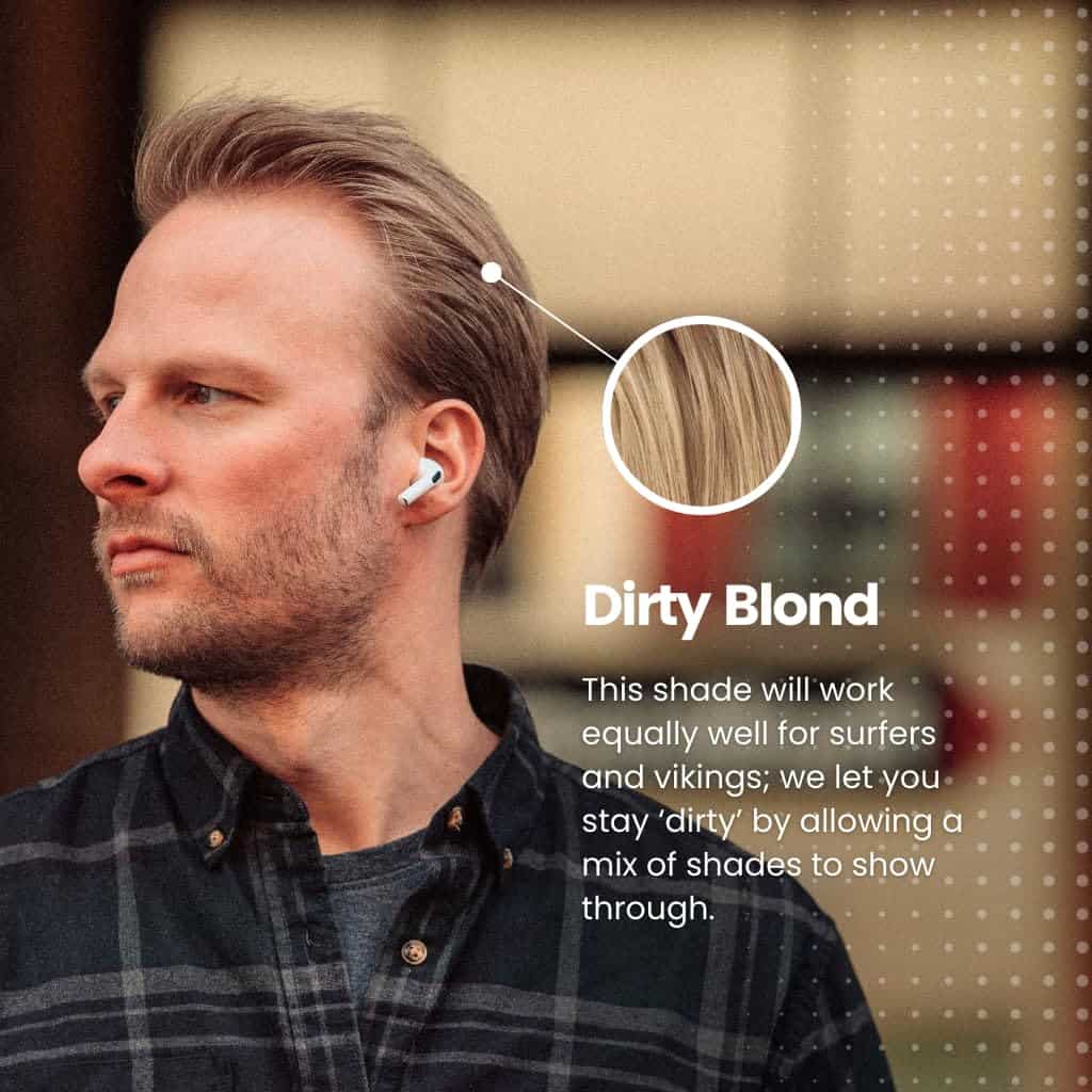 Espuma para teñir el cabello True Sons -Rubio Sucio - Imagen 3