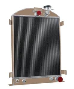 Radiador de aluminio de 4 hileras de 60 mm ALLOYWORKS para