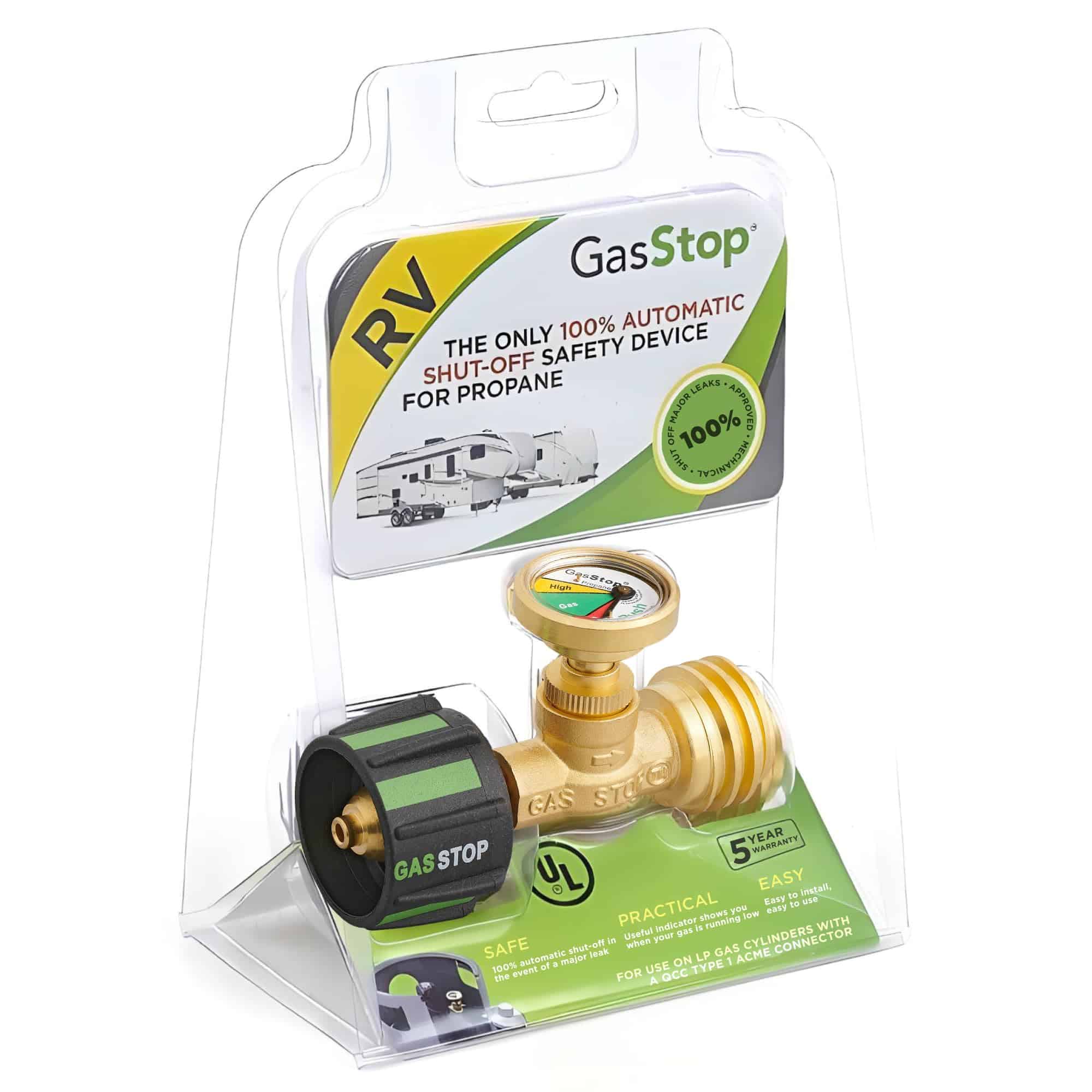 GasStop - Indicador de Tanque de Gas Propano con Detector