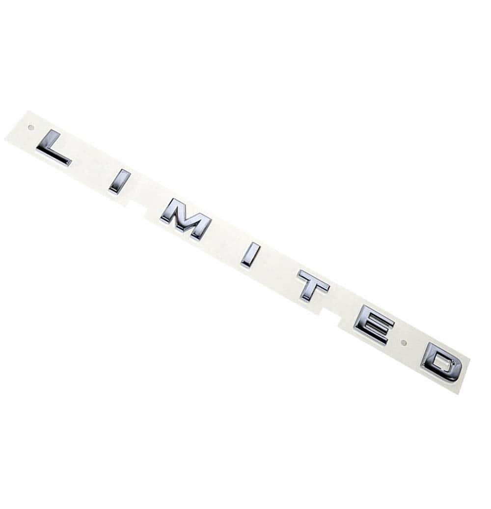 Emblemas Limitados 2pcs, Placa Lateral Adhesiva en 3D para - Imagen 3