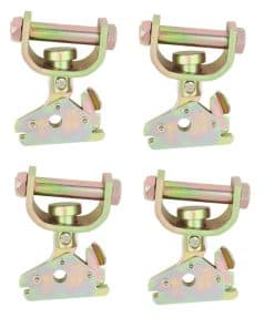 Paquete de 4 rieles móviles de eje E Mytee Products -