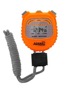Cronómetro digital Marathon Adanac 3000, color naranja neón