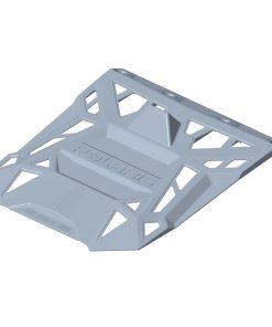 Polaris Protector de Nieve con Orificios, Negro Brillante,