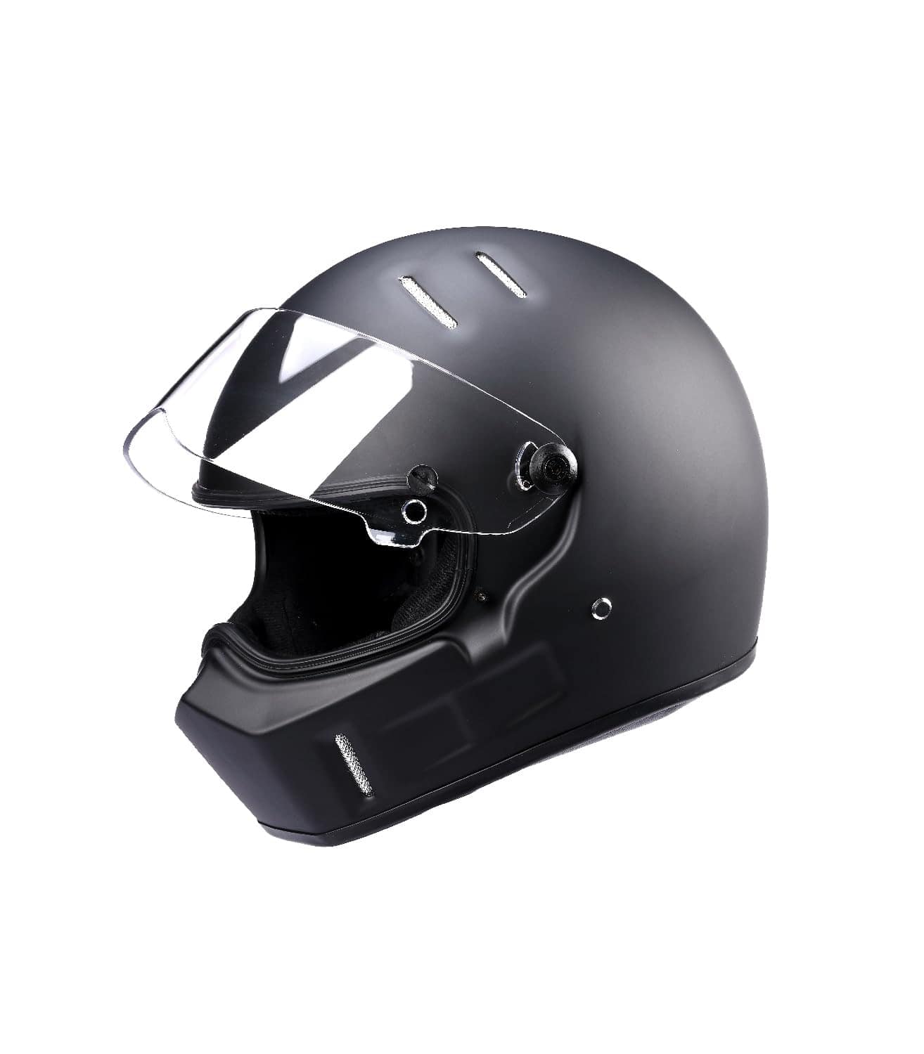 Casco Integral de Motocicleta CRG de Fibra de Vidrio