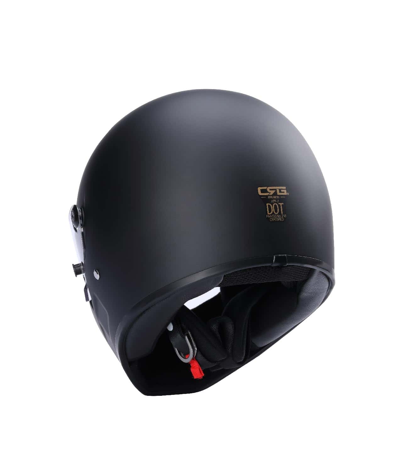 Casco Integral de Motocicleta CRG de Fibra de Vidrio - Imagen 5
