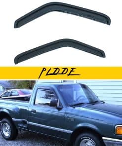 PLDDE 2 piezas en Canaleta Viseras para Ventanas