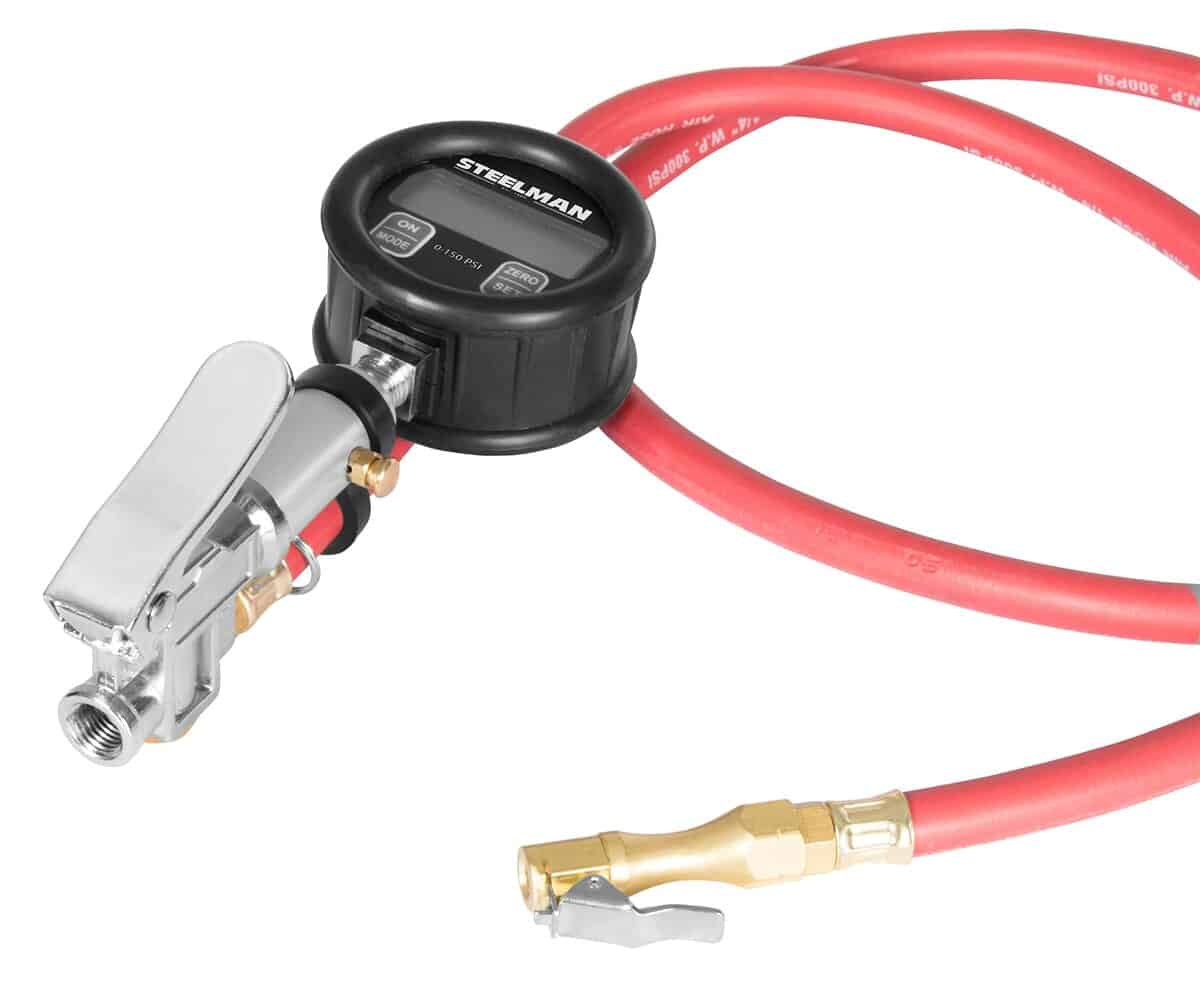 Medidor de Presión Digital STEELMAN con Inflador de - Imagen 4