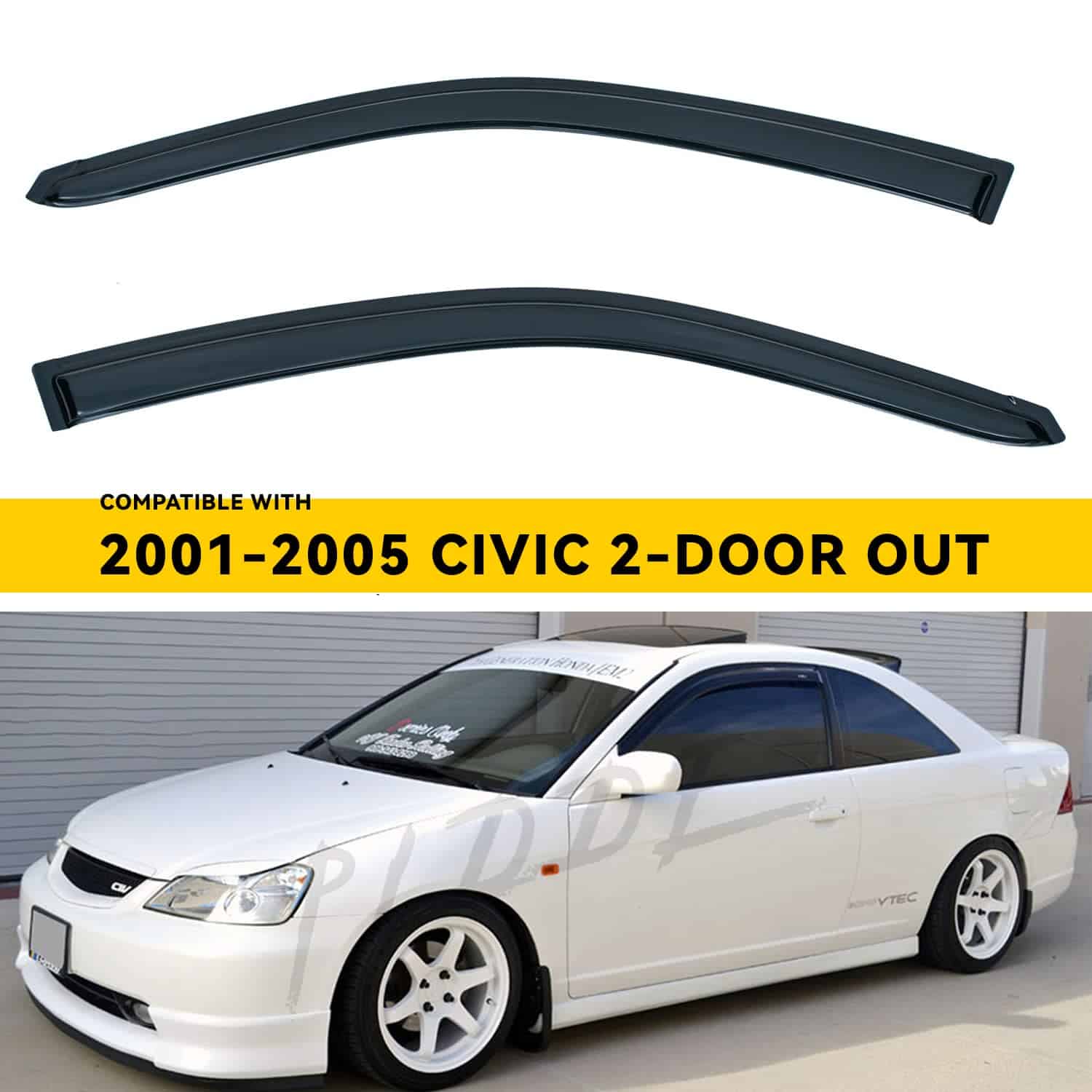 PLDDE 2 piezas Compatible con Protector de Sol/Lluvia para