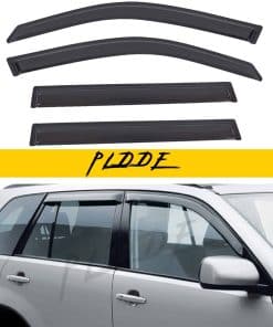 PLDDE 4 piezas Viseras para Ventanas Compatible con 2003