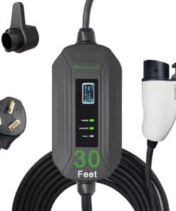 Cargador de EV PRIMECOM Nivel 2 220/240V, 16A, 30 pies y 50