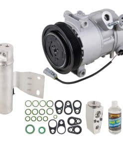 Compresor de Aire Acondicionado y Kit de -Negro