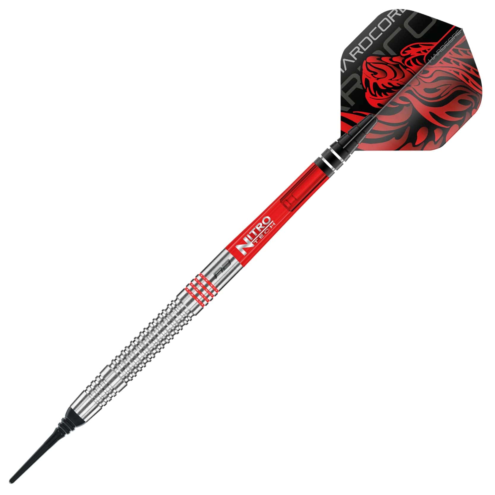 RED DRAGON Jonny Clayton 18g Barrel, 20g Full Weight Softip - Imagen 3