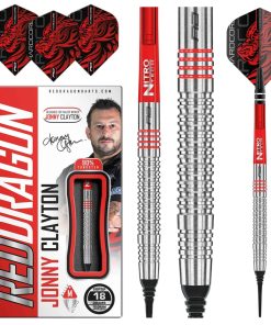 RED DRAGON Jonny Clayton 18g Barrel, 20g Full Weight Softip
