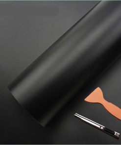 Vinilo de Envoltura de Coche Negro Mate DIYAH con