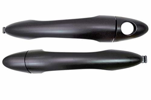 Manija de puerta exterior exterior PT -Negro