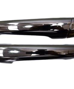 Manija de puerta exterior cromada - Par delantera