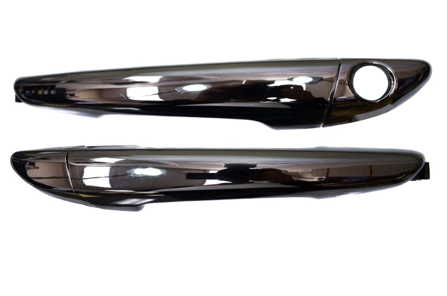 Manija de puerta exterior cromada - Par delantera