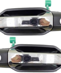 Manija Exterior Exterior para Puerta - Cromo con Palanca