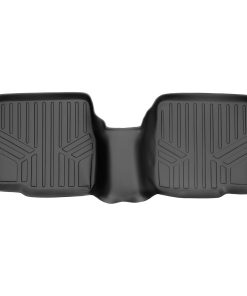 SMARTLINER Tapetes a Medida para el 2do Asiento Negro para