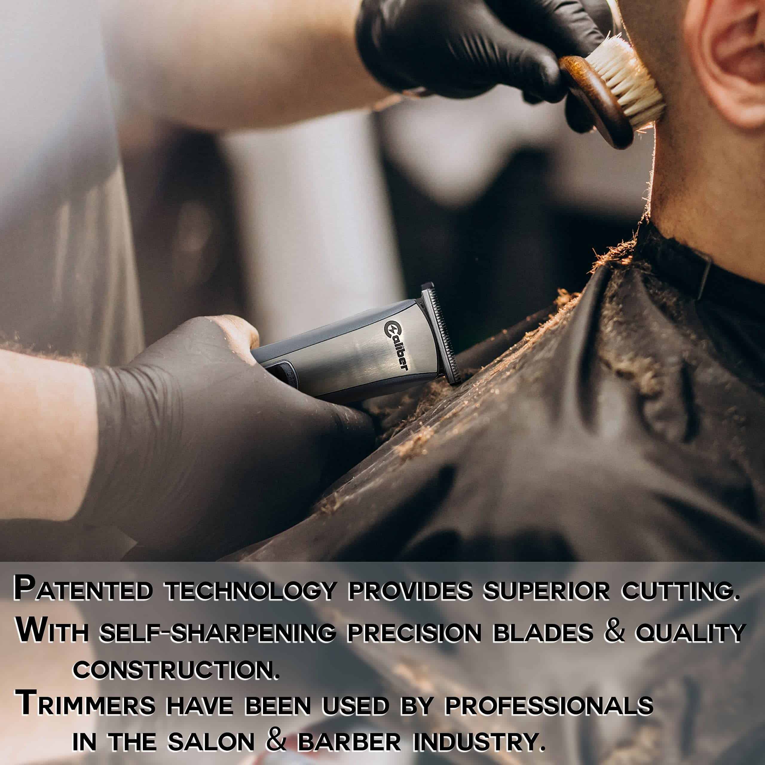 Cortadora de cabello y barba profesional Caliber .32 ACP - - Imagen 3