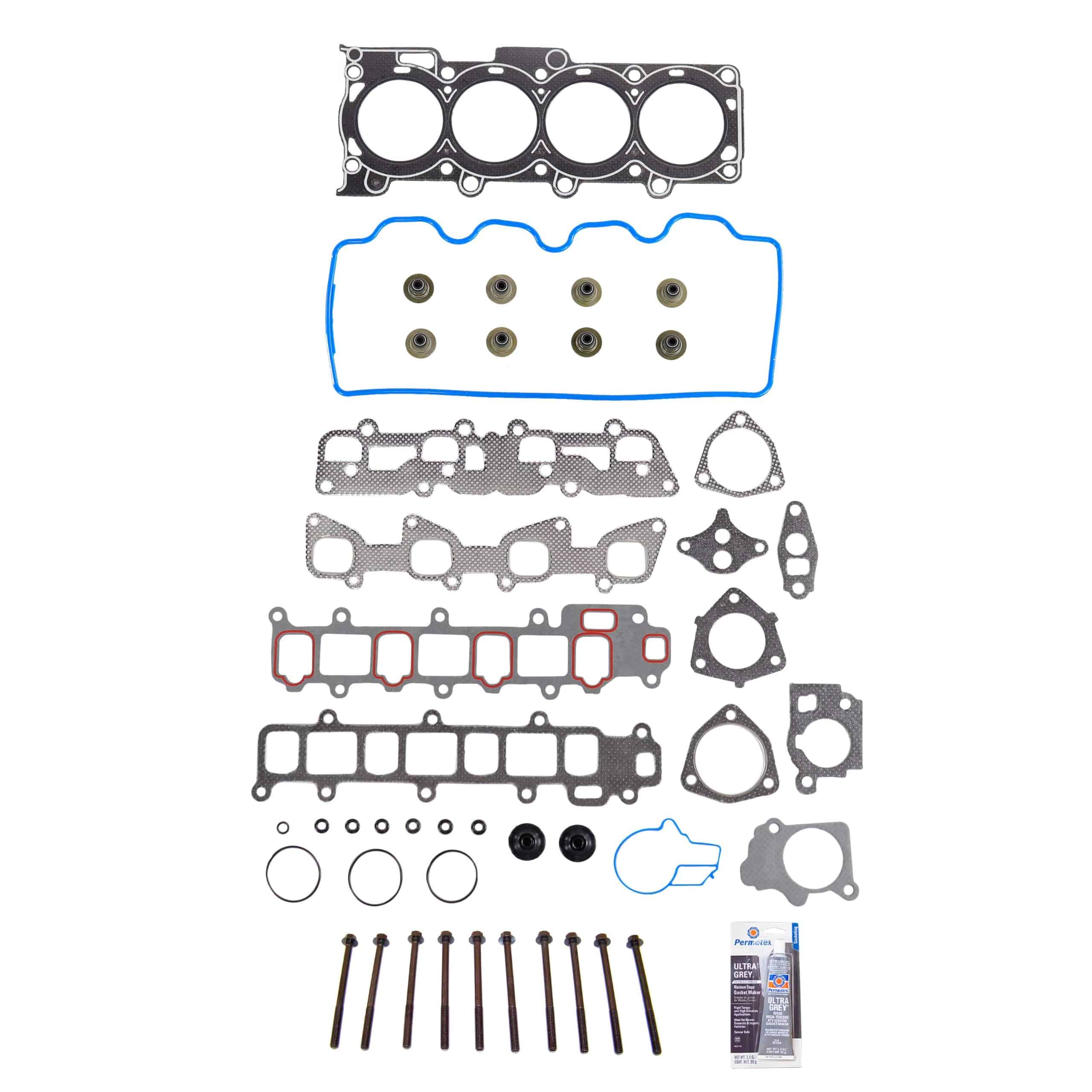 Kit de empaques de culata y pernos CPWK162 Compatible con: