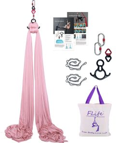 Kit de inicio de Aerial Silk Yoga Hammock de F.Life - 10