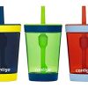Contigo Set de 3 Vasos para Niños - Azul Verde Rojo