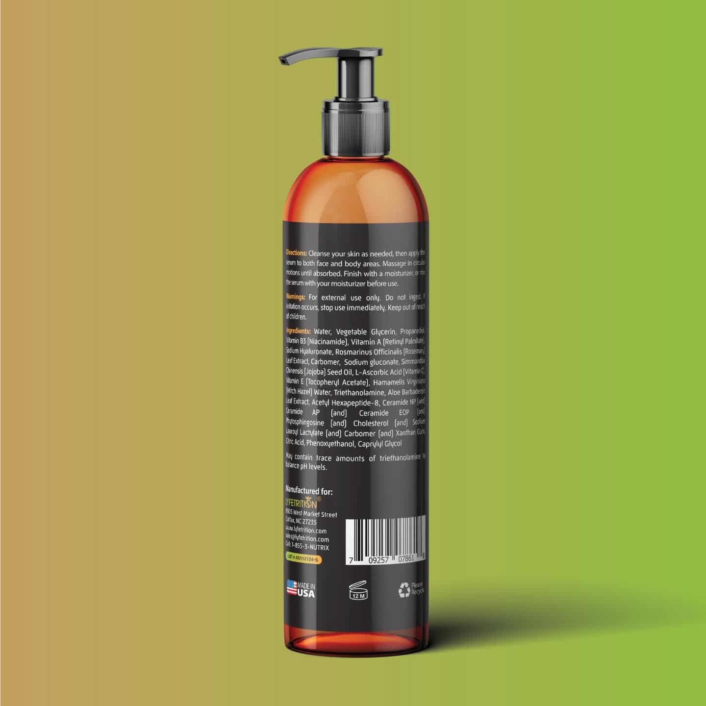 Serum de Renovación Juvenil Lyfetrition (Fórmula para la - Imagen 3