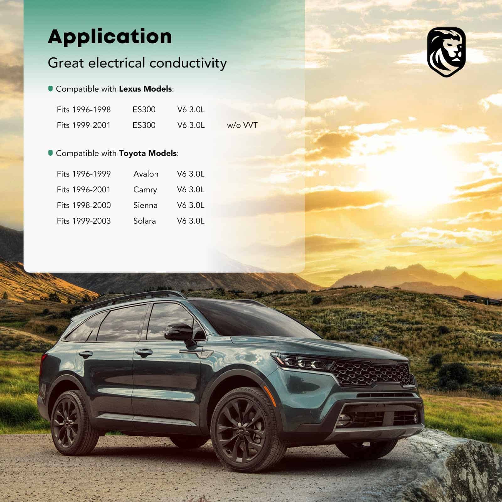 Conjunto de 3 bobinas de encendido de repuesto para Toyota - Imagen 3