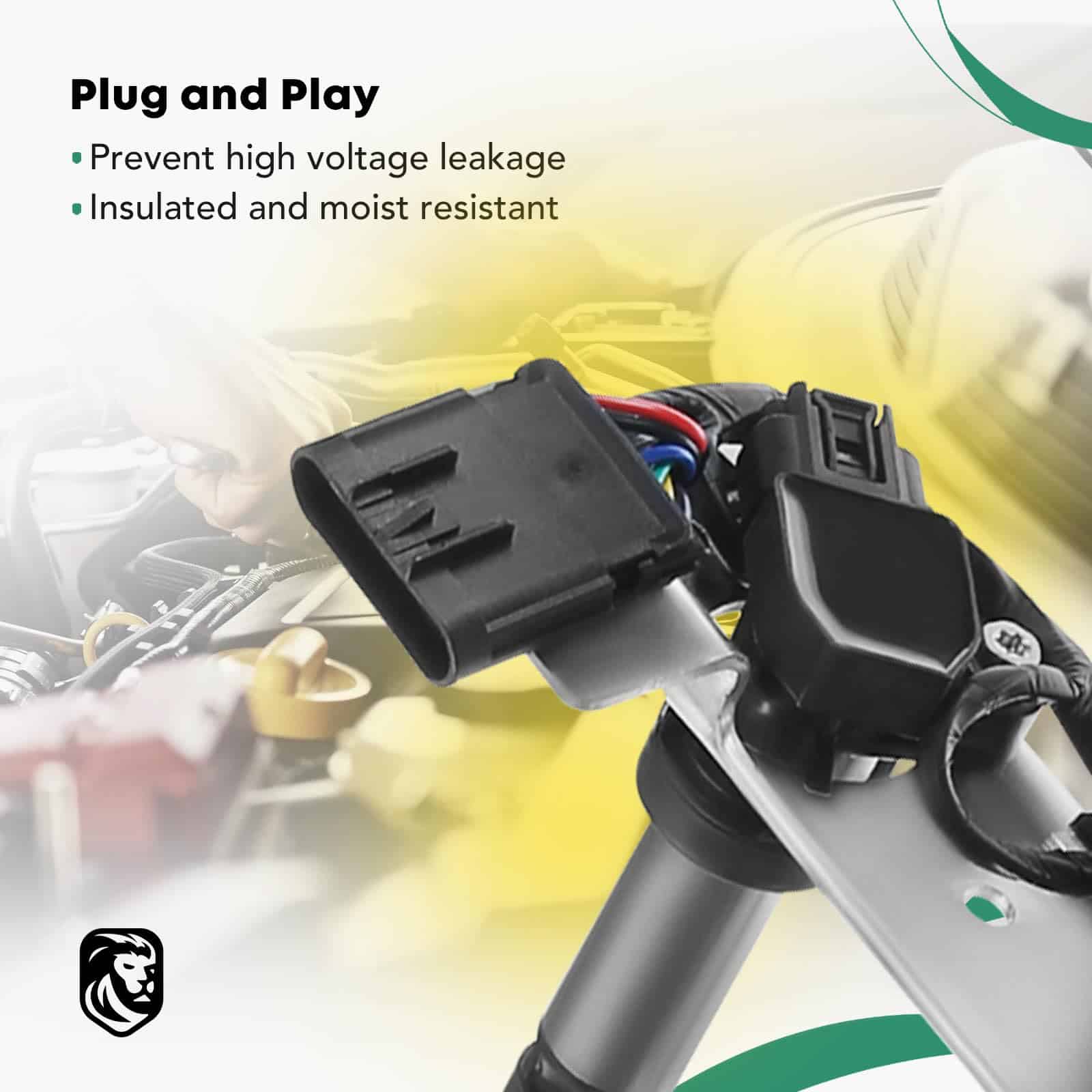 Conjunto de 2 Bobinas de Encendido de Repuesto para - Imagen 8