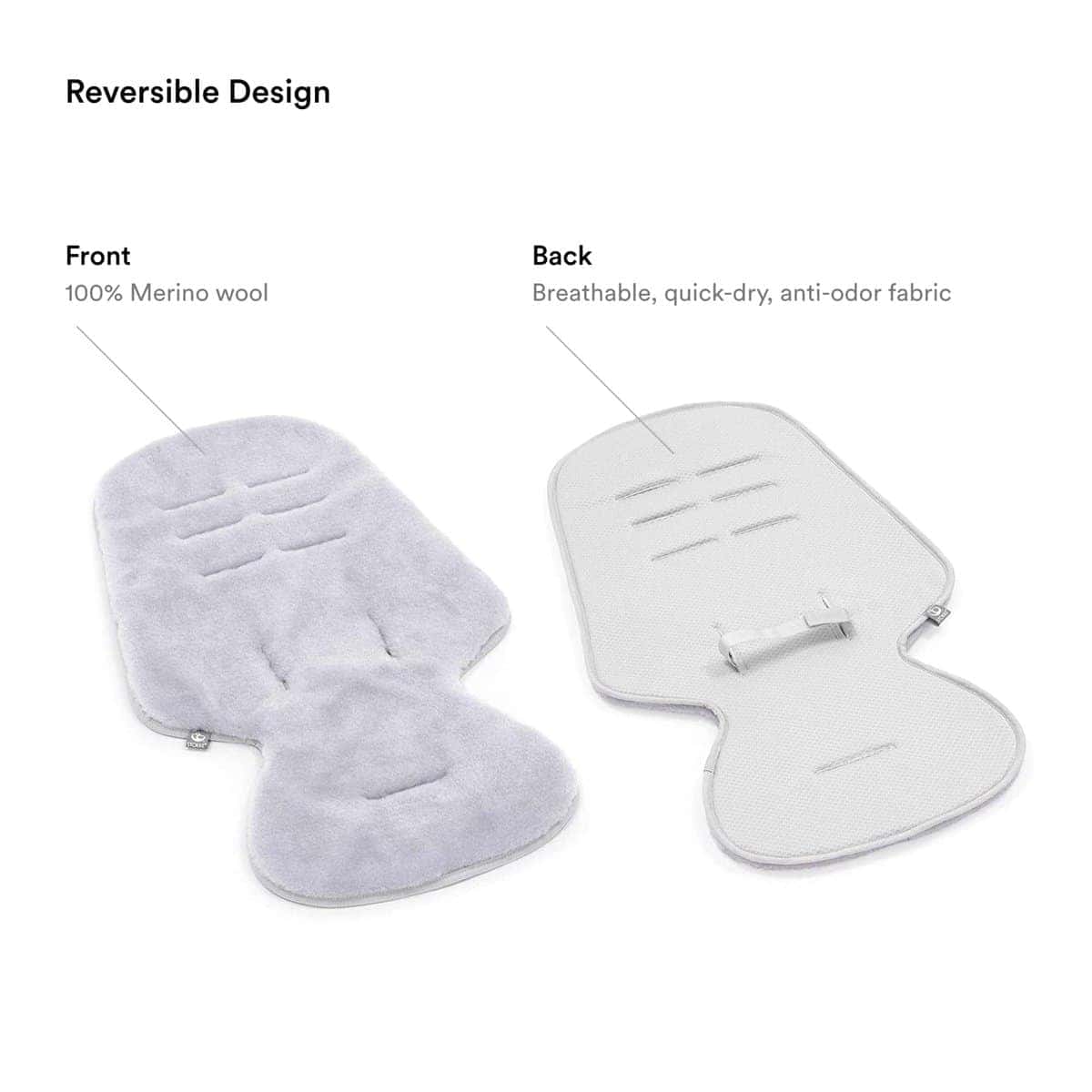 Forro para cochecito Stokke All-Weather, Gris Perla - - Imagen 3