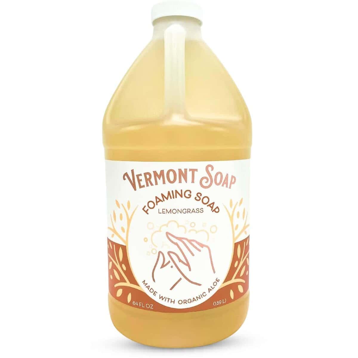 Jabón de Mano Espumoso de Lemongrass Zen Orgánico de