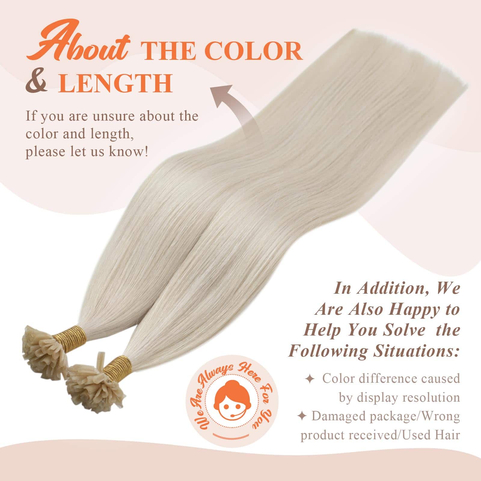 Extensiones de cabello Sunny Hair U Tip de cabello humano - Imagen 9