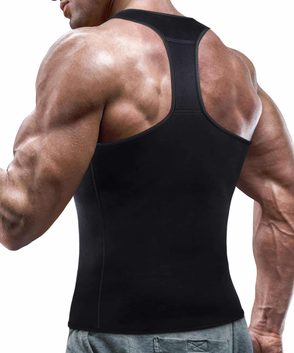 Chaleco de Sauna para Hombres DoLoveY -Negro
