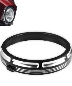 Anillo de Moldura de 7" para Faro Burst para Motocicletas