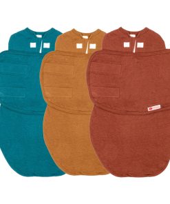 Embé - Paquete de 3 Mantas de Envoltura para Bebés 0-3