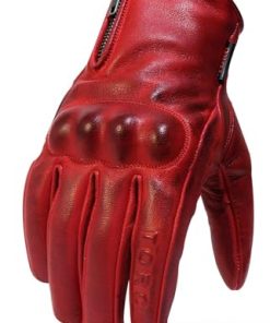 Guantes de Motocicleta TORC -Rojo Beverly Hills